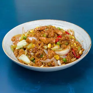 Fried rice with chicken