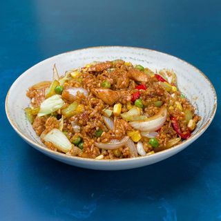 Fried rice with chicken