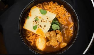 Сырный рамен