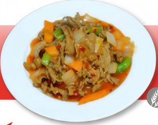 83-Ternera con salsa picante