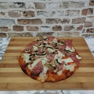 Pizza Jamón York y Champiñones Personal 