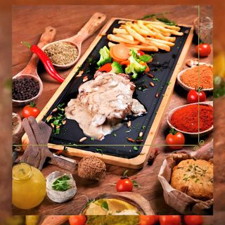 Steak De Bœuf Au Sauce Champignion