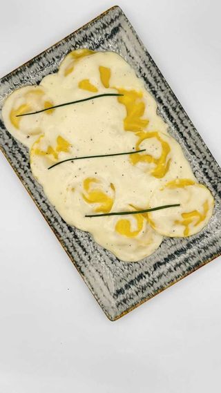 Ravioli Carbonara