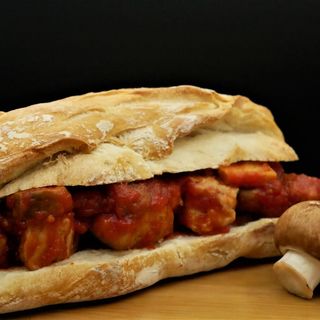 Bocadillo Entero Magra Con Tomate