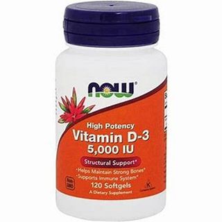 VIT D3 5000IU NOWFOODS