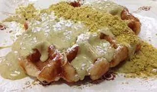 Waffel al pistacchio