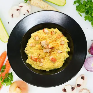 Pollo e curry rižoto