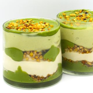 Bicchiere - nocciola e pistacchio
