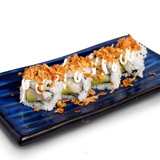 81.Uramaki De Mantequilla Con Aguacate, Mayonesa Y Sésamo (8 Uds.)