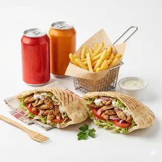 Menú Pareja Kebab