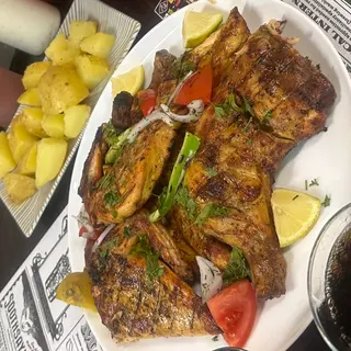 Pollo a la brasa 