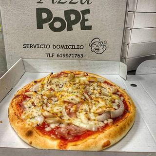 Pizza Ham Gravy (Mediana)