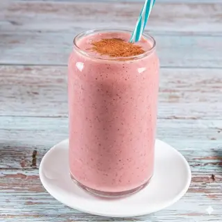 Batido De Fresa Y Plátano (400 Ml.)
