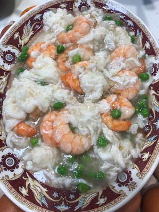 Huevo Fu Yong De Gambas