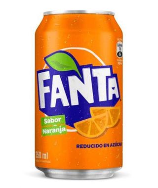 Fanta Naranja lata 330ml.
