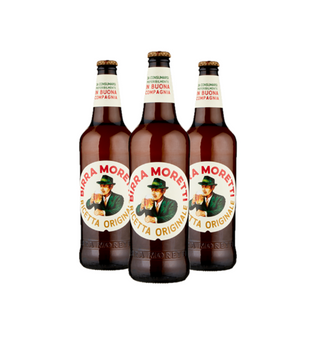 3x Moretti 66 cl