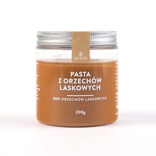 Pasta z orzechów laskowych 100%, 200g