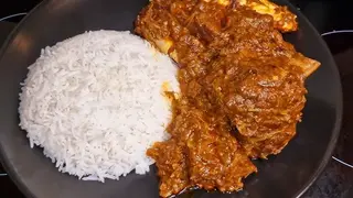Gombo Grillé + Riz