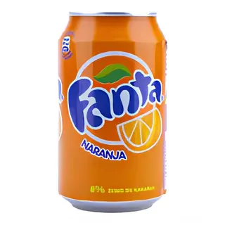 Fanta Naranja lata 330ml.
