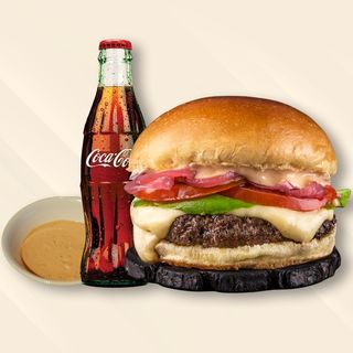 Hambúrguer de carne vaca ou frango Casa da Especial