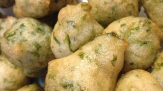 Zeppoline alle alghe di mare