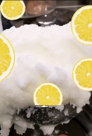 Granita al limone 