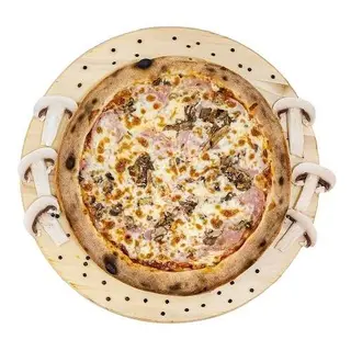 Pizza Prosciutto Funghi Ø 40cm + Bere Ursus