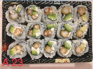 A23. 15 Peças Califórnia Gambas Panadas