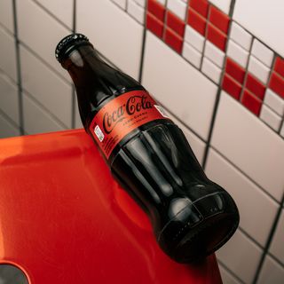 Coca Cola 0% w szkle