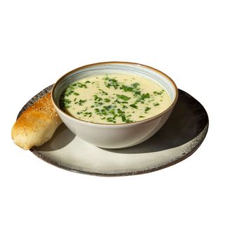 Ciorbă de pui a la grec