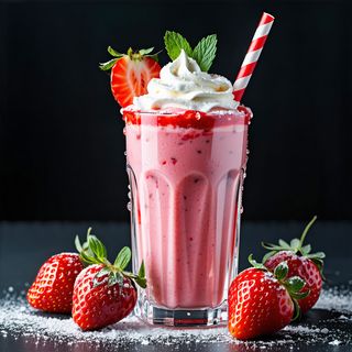 Romantic Strawberry Smoothie