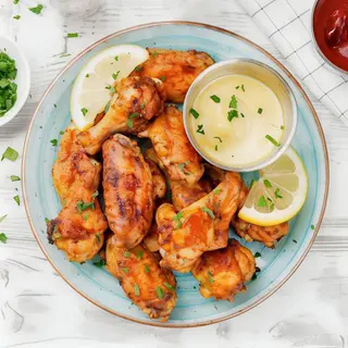 Menu Alitas De Pollo (6 Uds.)
