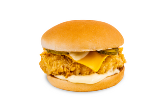 Crispy burger