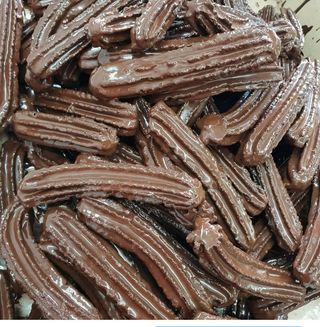 Churros Bañados De Chocolate (1/2 Kg.)