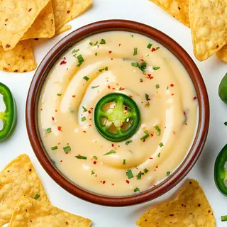Sos cheddar cu jalapeño