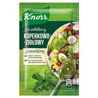 Sos sałatkowy koperkowo-ziołowy Knorr. 0.009кг
