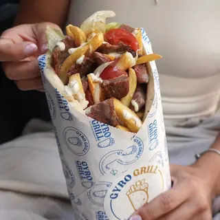 Pasión Carnal - Pita Gyro con Cadera de Ternera