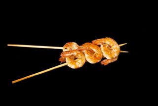 Spiedini di Gamberi alla Piastra Gf