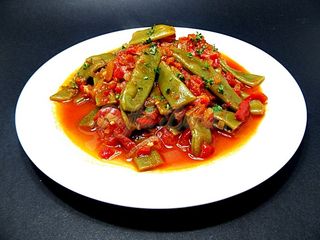 Iahnie de fasole verde