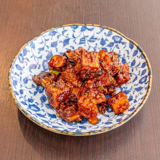 84A) Melanzane fritte in salsa agropiccante