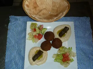 Falafel talerz