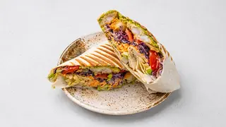 Pepper Shrimp Wrap