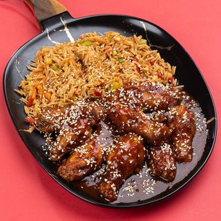 ძალიან ცხარე ფრთები