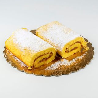 Rotolo alla marmellata senza glutine e senza latte