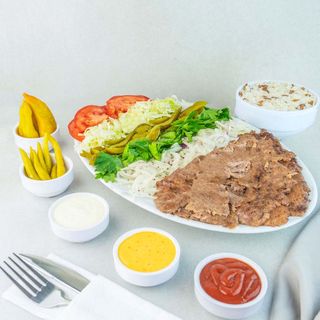 Farfurie mare cu orez vita