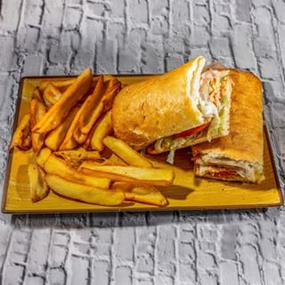 Sándwich Cubano de Pollo
