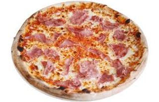 Pizza prosciutto e  funghi 24cm