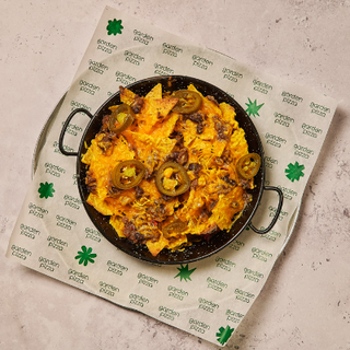 Nachos de chili con carne