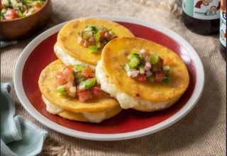 Tortillas con quesillo (3 uds.)