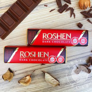 Batonik czekoladowy Roshen z nadzieniem kremowym 43g